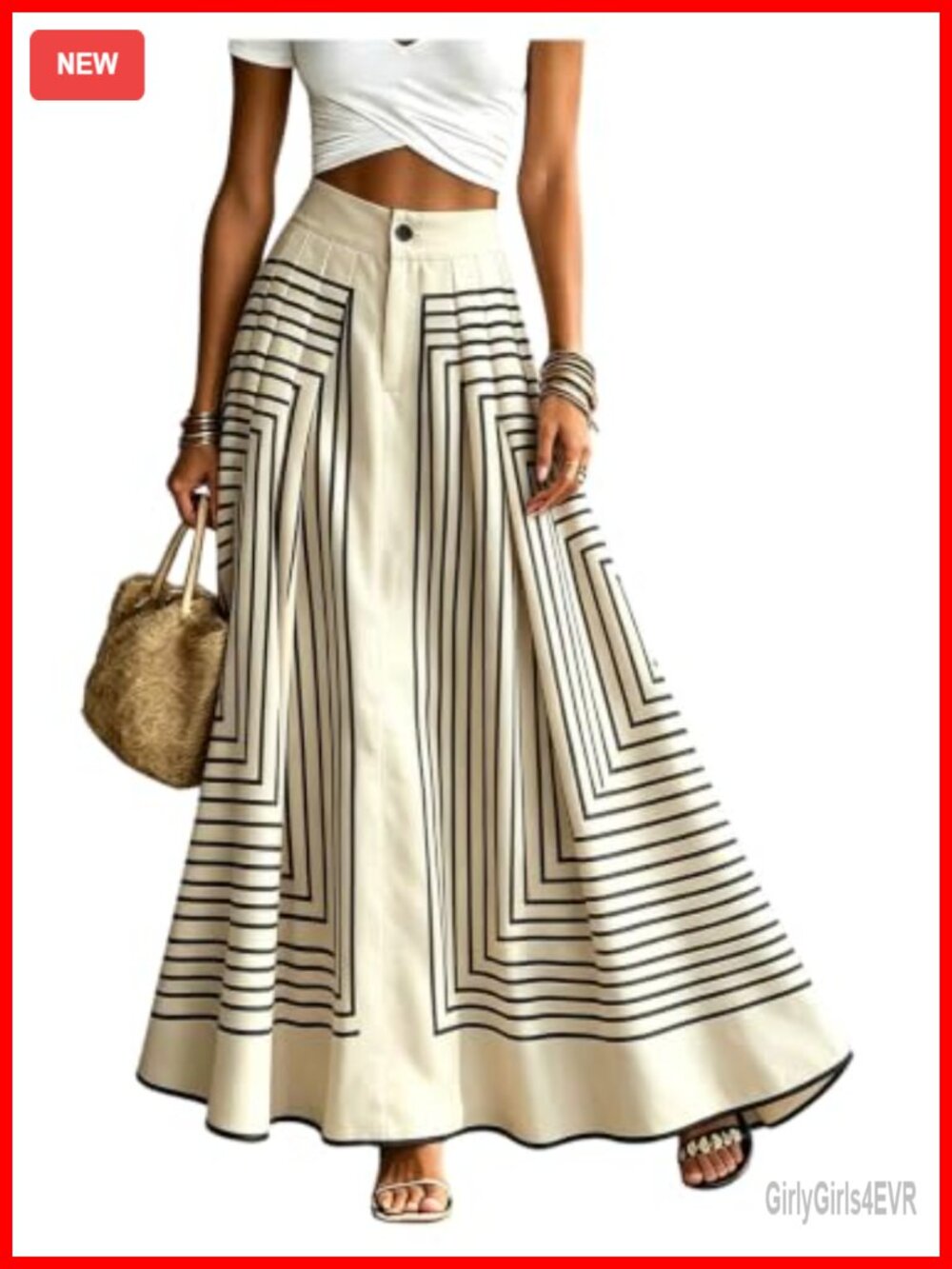 Flowy Pleated Boho Long Maxi Skirt Button Front Teacher Outfit